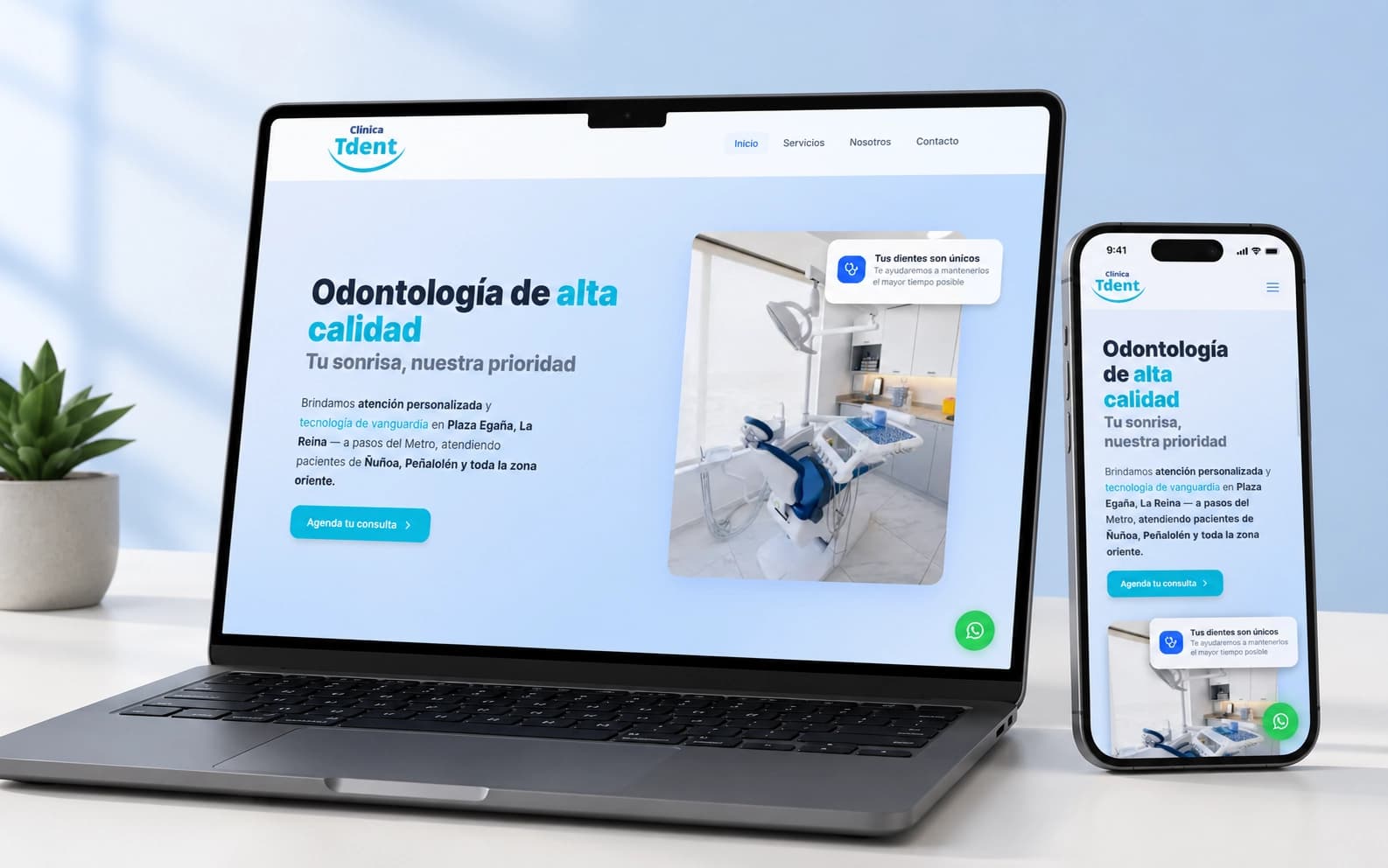 Ilustración técnica de TDent